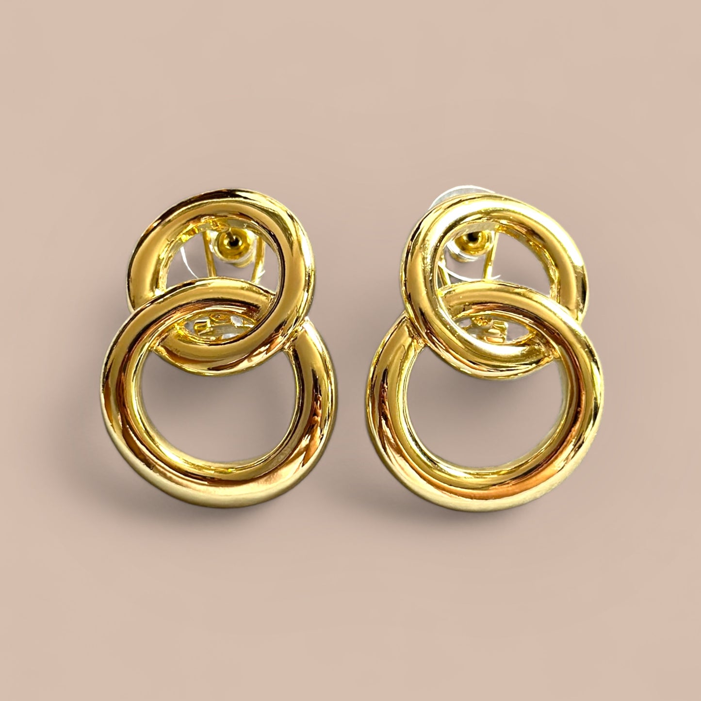 Jim 14K Gold Rhodium Plated Dangle Earrings