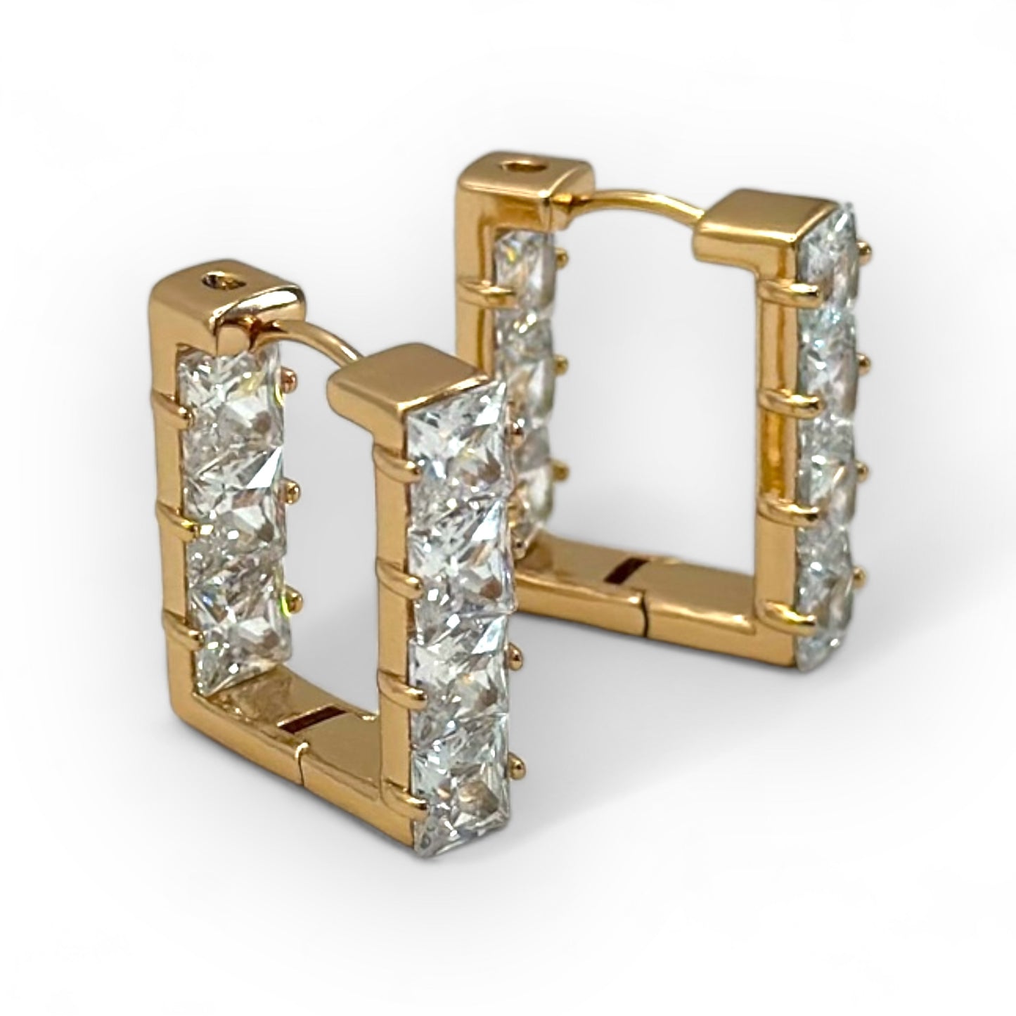 Radiant Horizon 18K Color Plated Medium Size Earrings