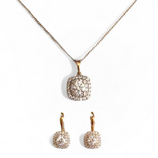 Dune 18K Color Rhodium Plated Set