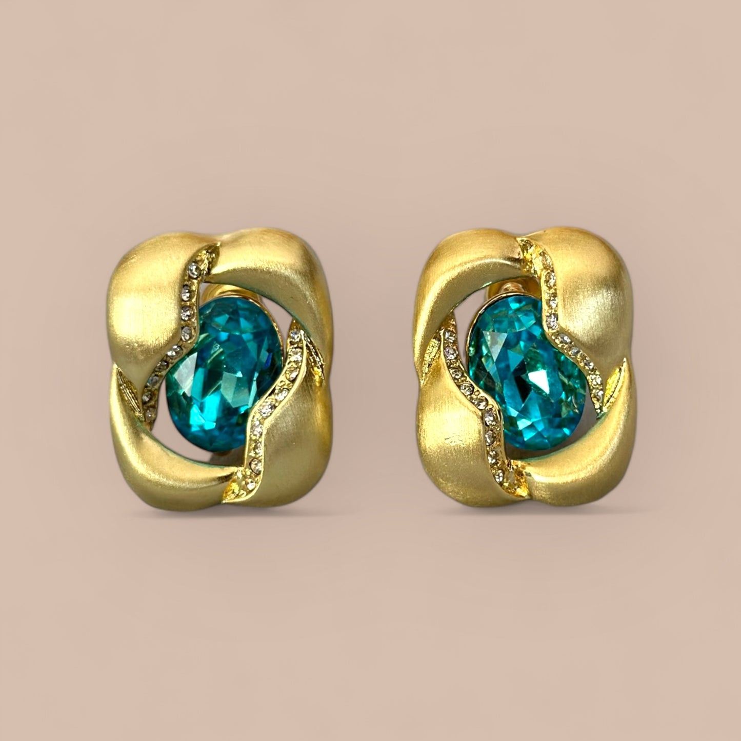 Ala 14K Rhodium Plated Earrings