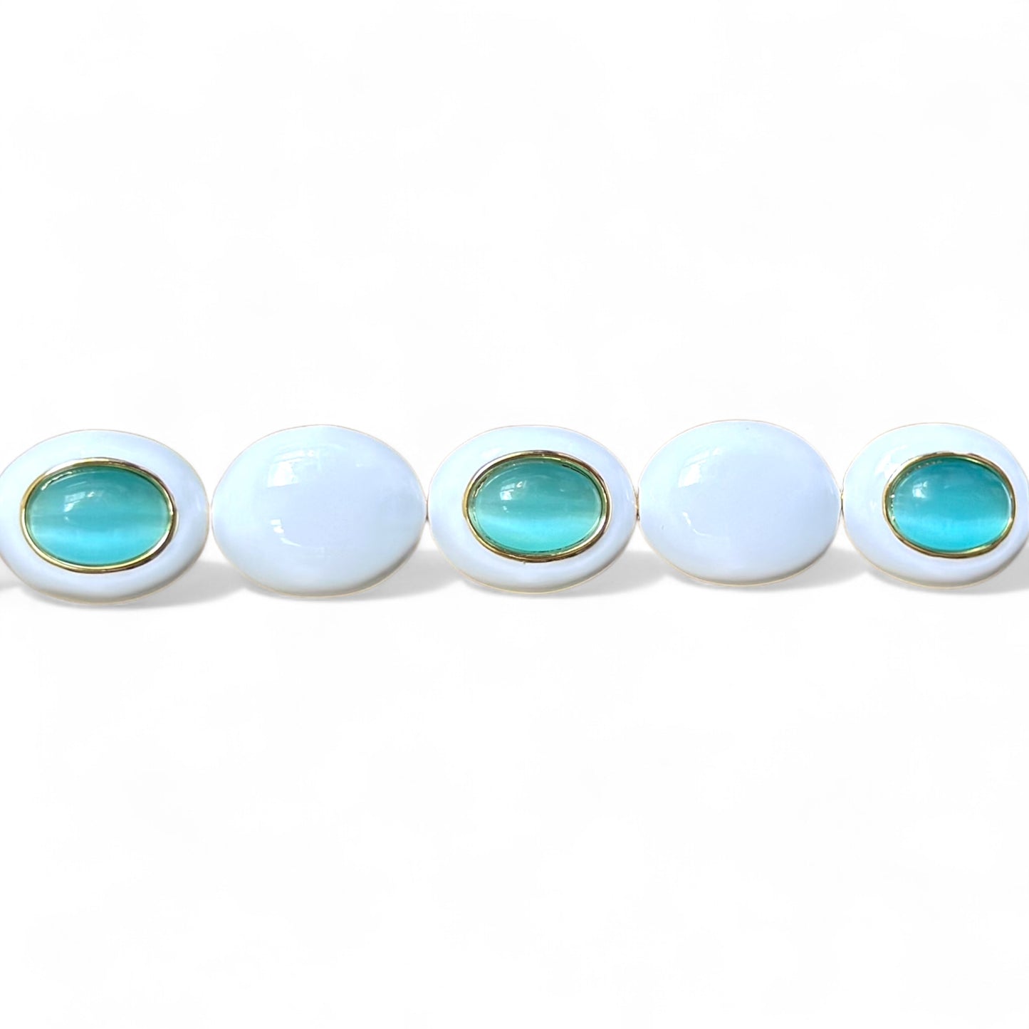 Cessa 14K Rhodium Plated Bracelet