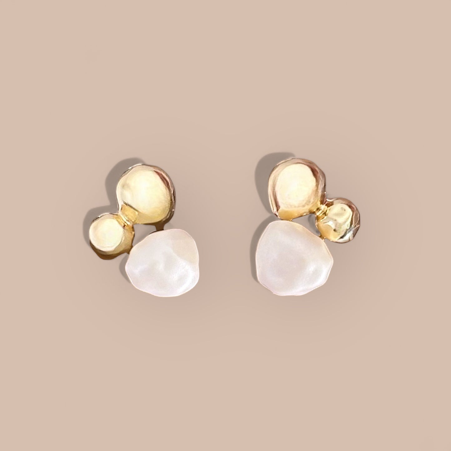 Bella 14K Rhodium Plated Earrings