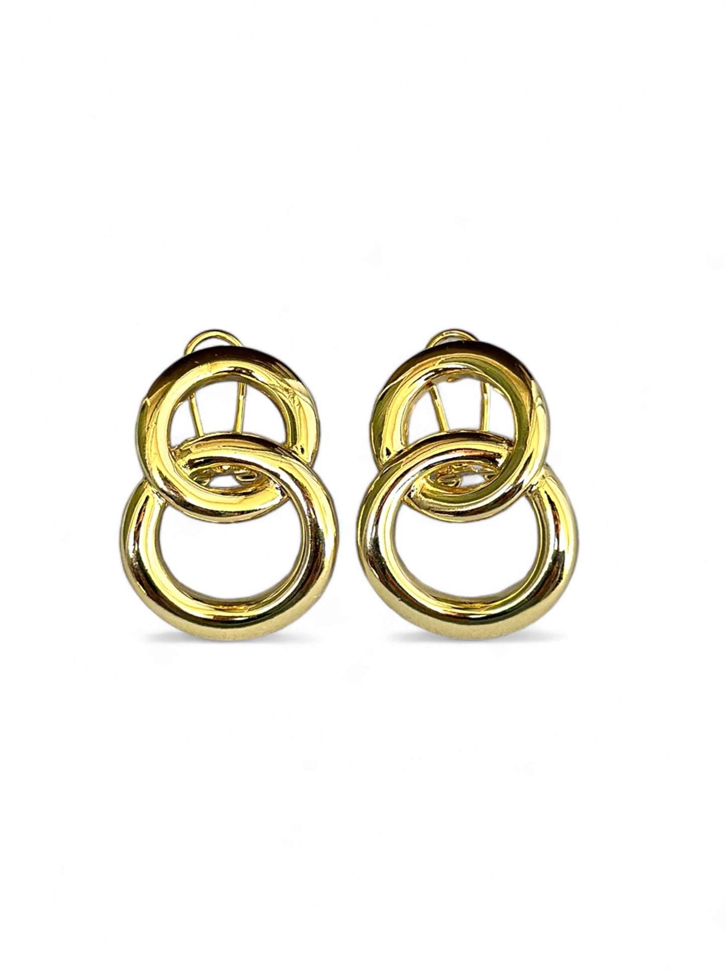 Jim 14K Gold Rhodium Plated Dangle Earrings