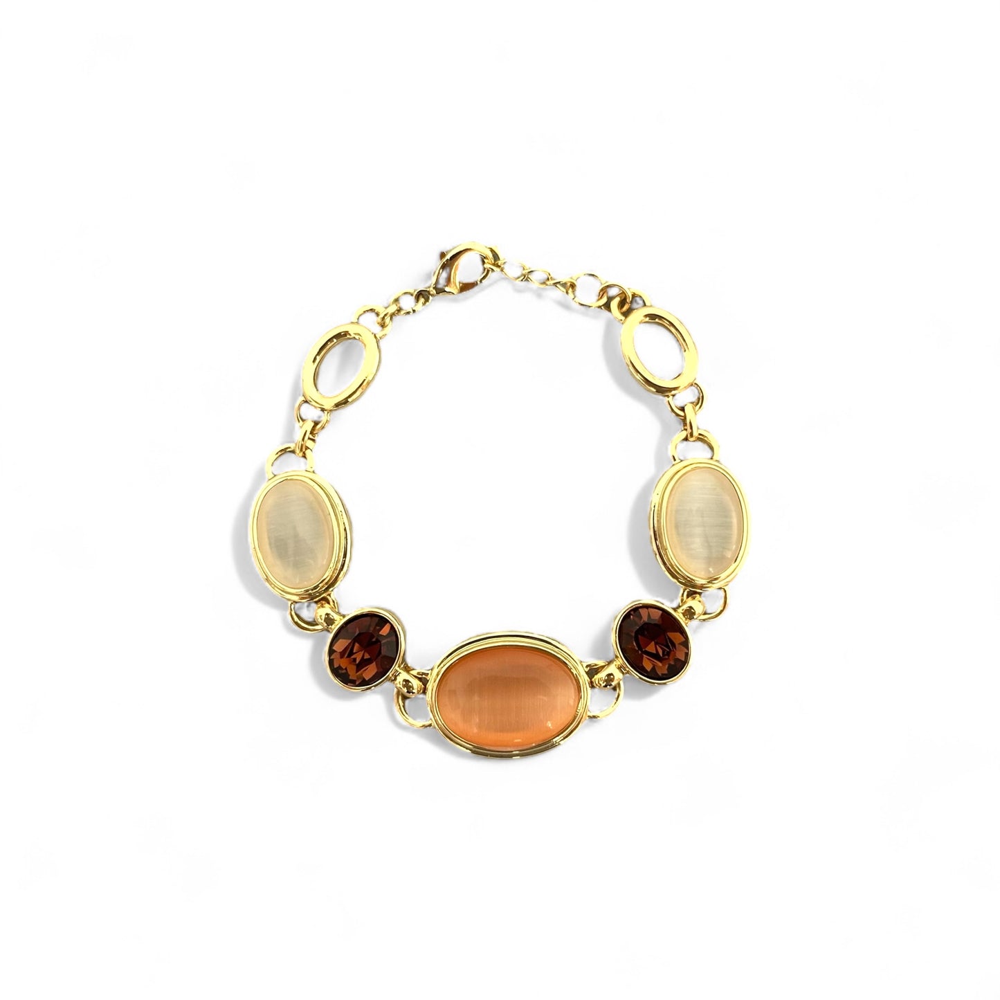Timeless Echo 14k Rhodium Plated Bracelet
