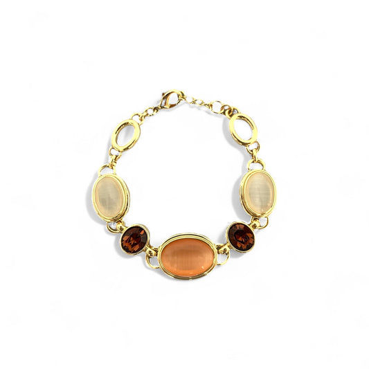 Timeless Echo 14k Rhodium Plated Bracelet