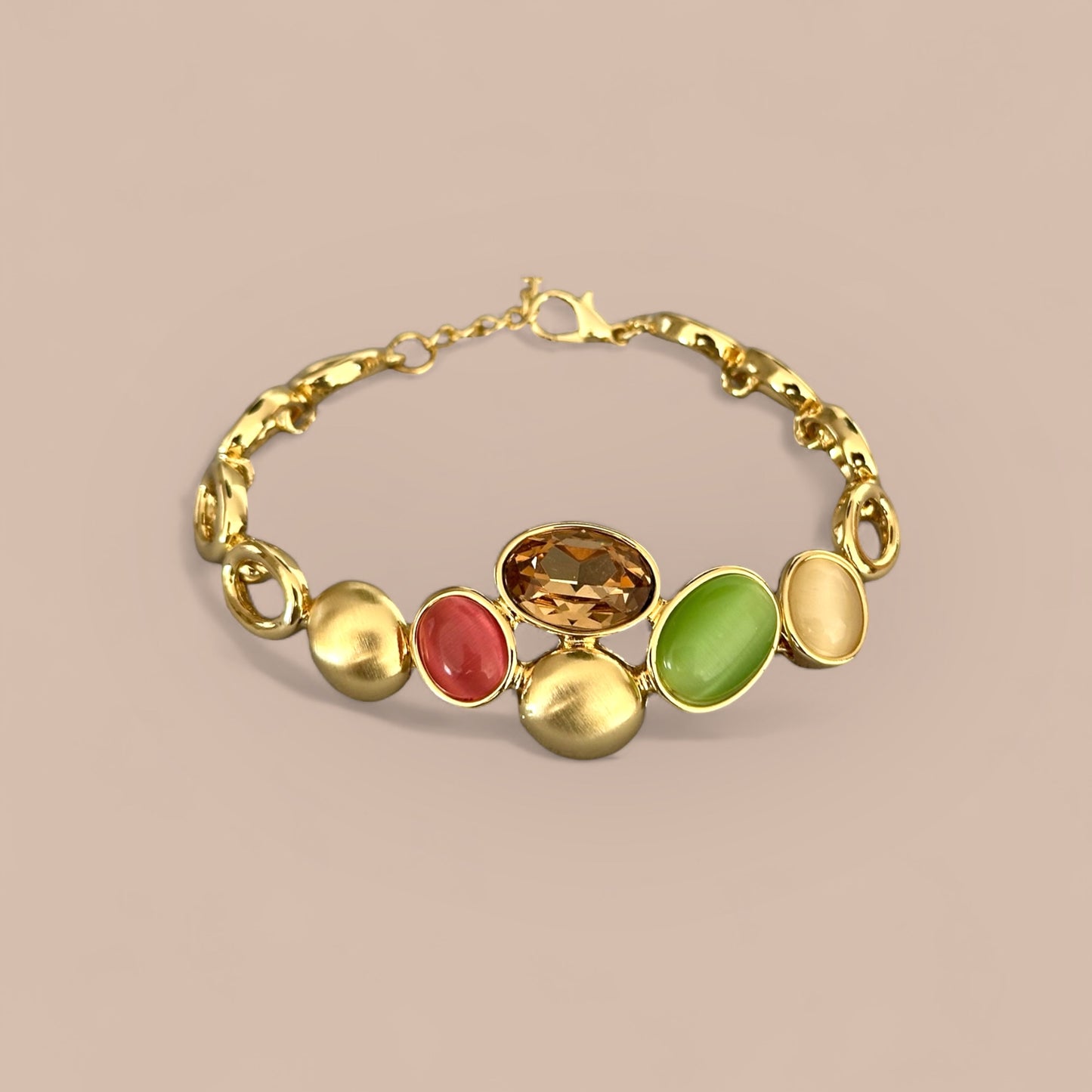 M- Dream 14k Rhodium Plated Bracelet