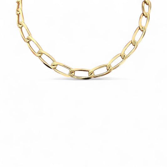 Sally 14k Rodyum Kaplama Zincir
