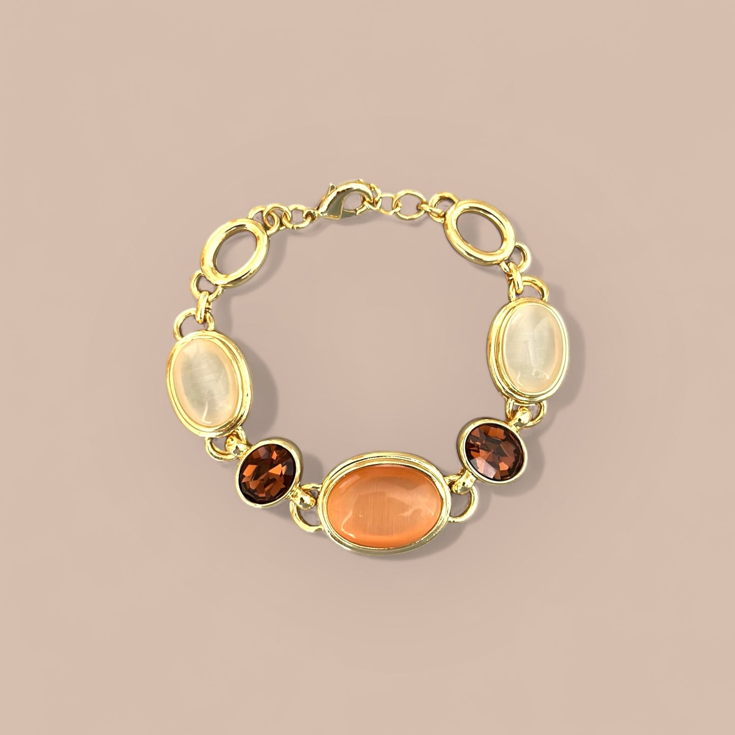 Timeless Echo 14k Rhodium Plated Bracelet