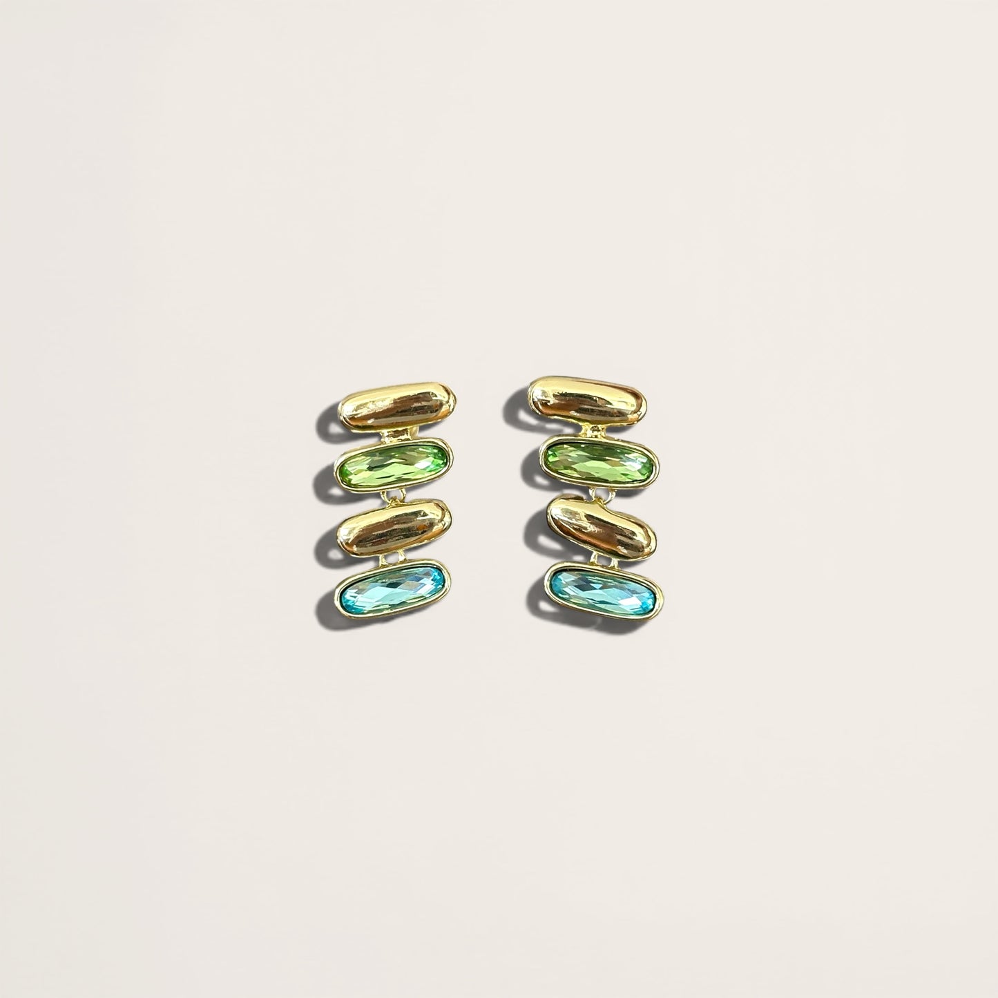 Lucienne 14k Rengi Rodyum Kaplama Küpe