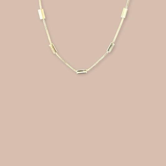 Bloom 14k Rodyum Kaplama Kolye