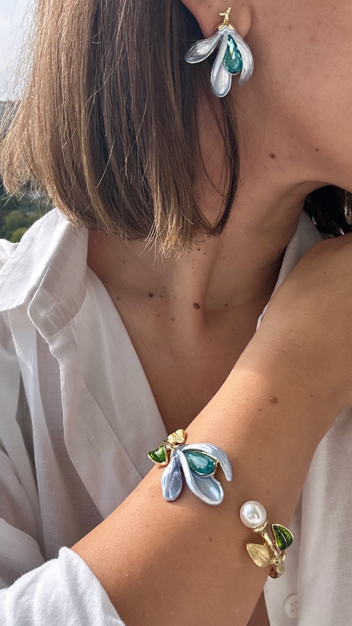 DayDream 14k Rodyum Kaplama Bileklik