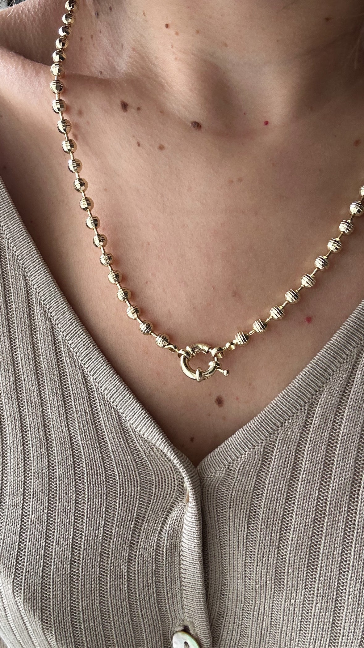 Fennis 14k Rhodium Plated Necklace
