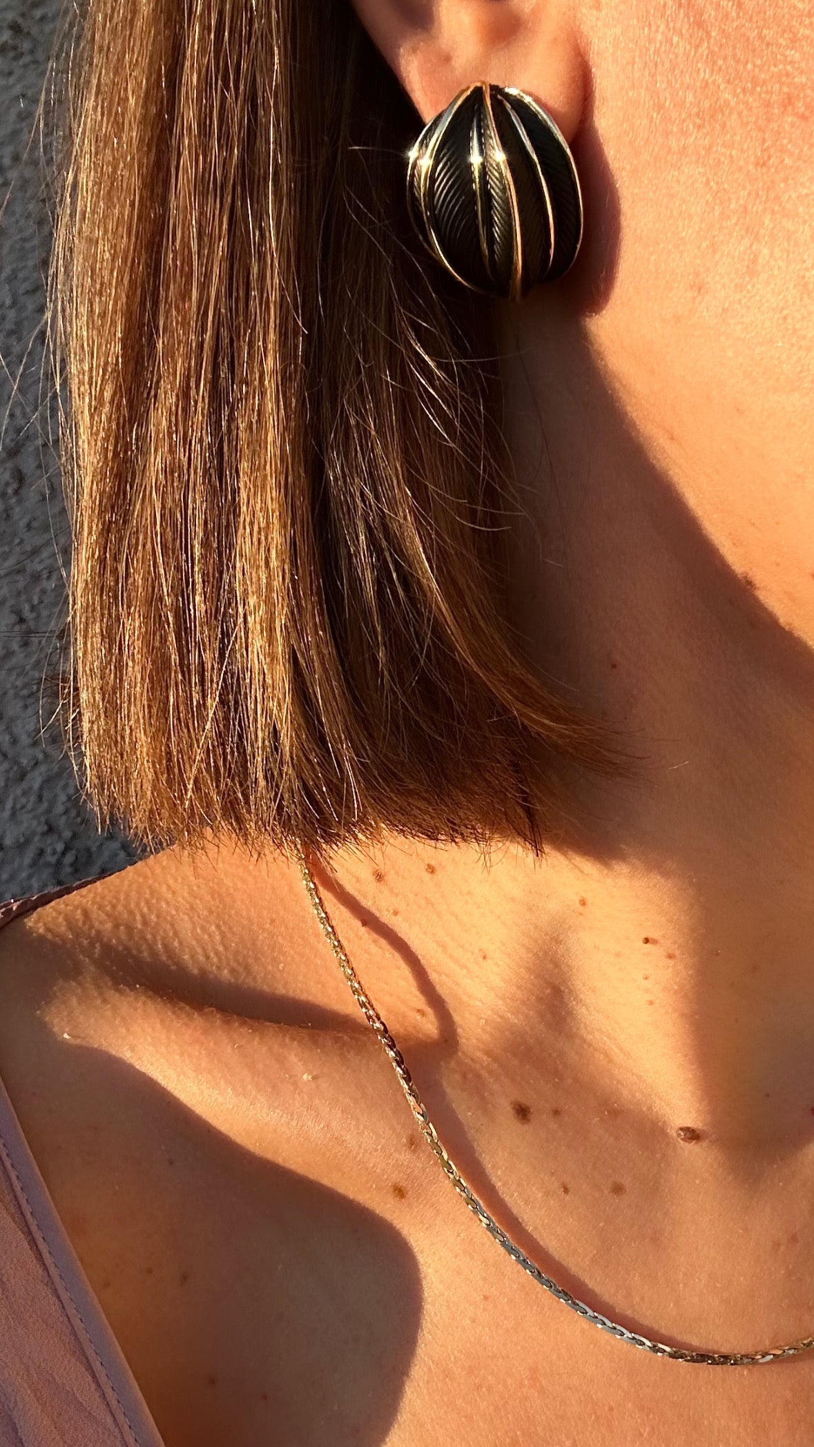 Velena 14k Rengi Rodyum Kaplama Küpe