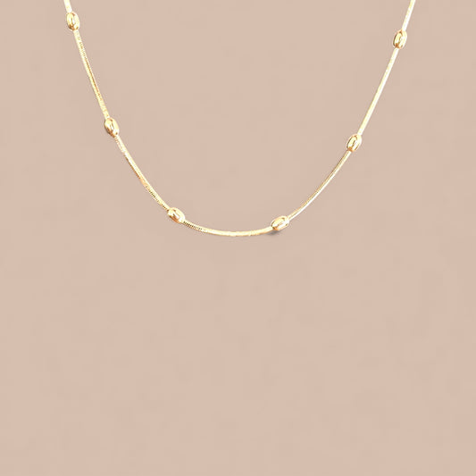 Meline 14k Rodyum Kaplama Kolye