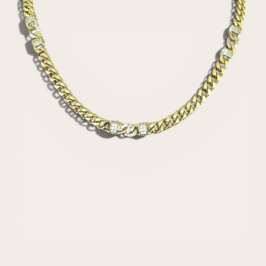 Olse 14K Rhodium Plated Necklace