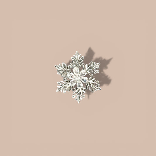 Snowwish Gümüş Rengi Broş