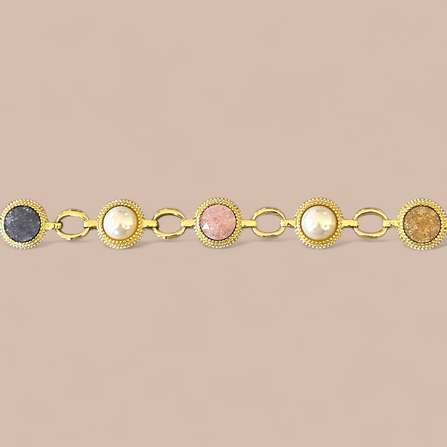 Opera 14K Rodyum Kaplama Bileklik