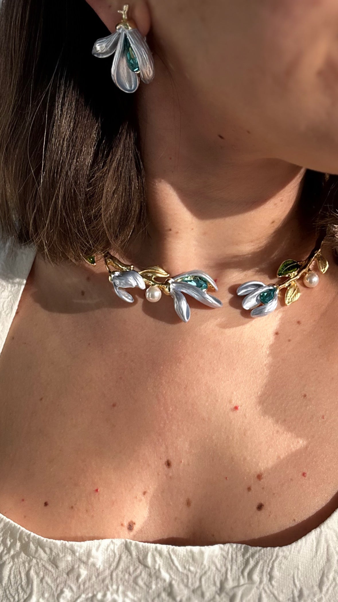 Daydream 14k Rodyum Kaplama Kolye