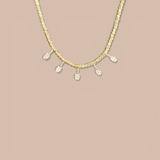 Dunne 14k Rengi Boyut Ayarlanabilir Kolye