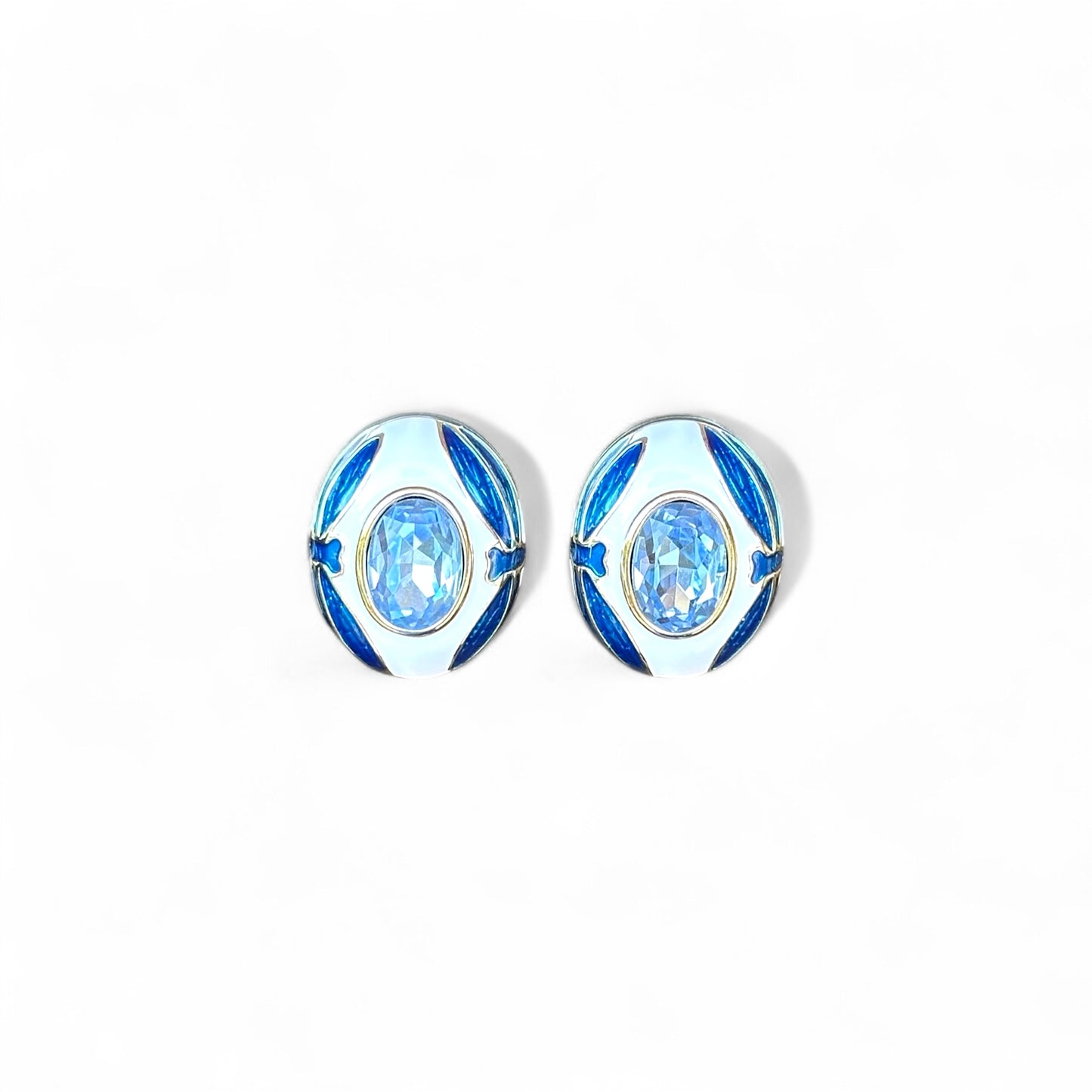 Marin 14k Rodyum Kaplama Küpe