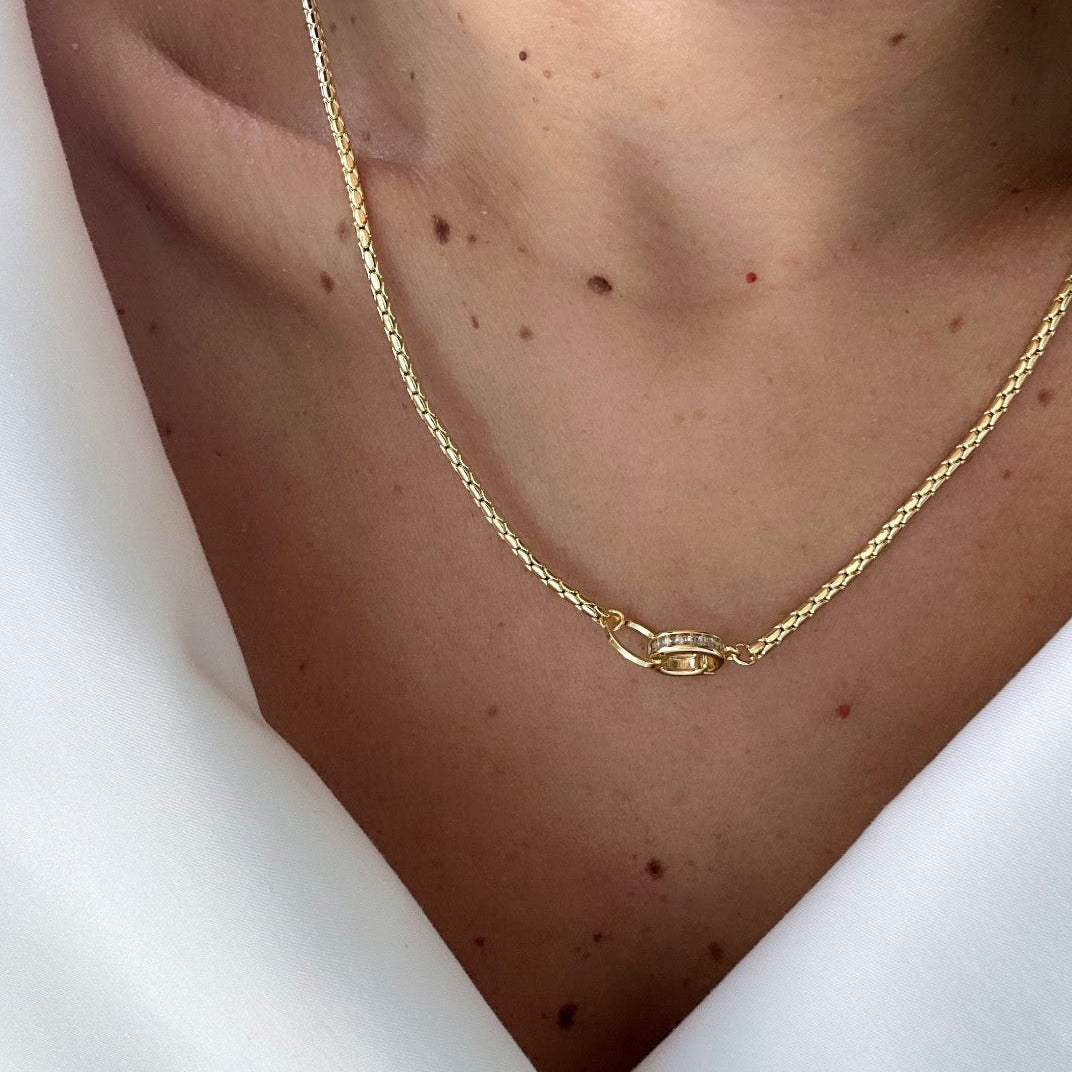 Noemie 14k Rengi Kolye