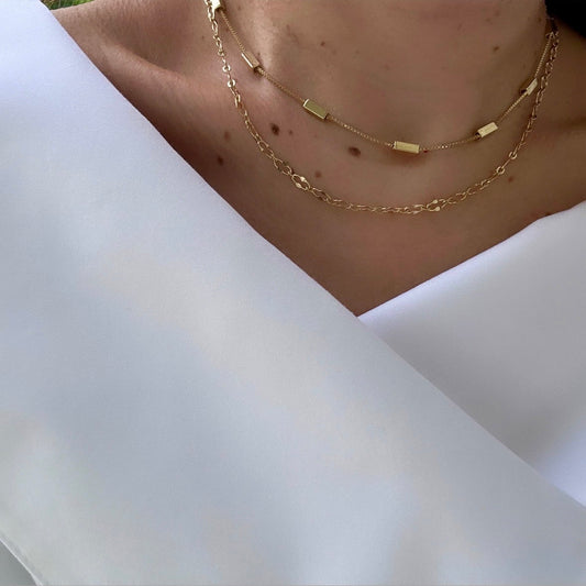 Sammo 14k Rhodium Plated Chain