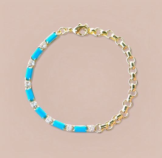 Blue Sonna 14k Rengi Bileklik