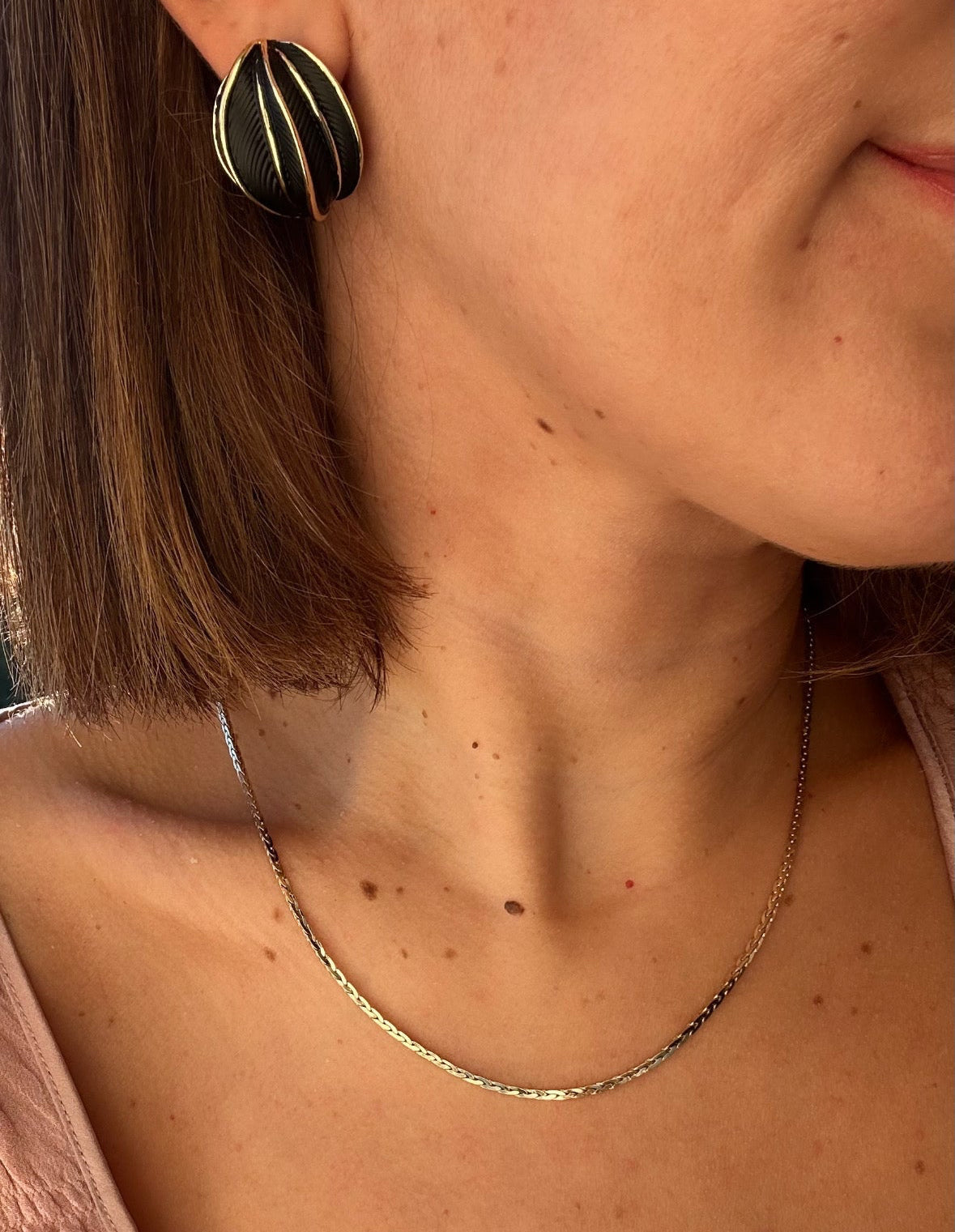 Velena 14k Rengi Rodyum Kaplama Küpe