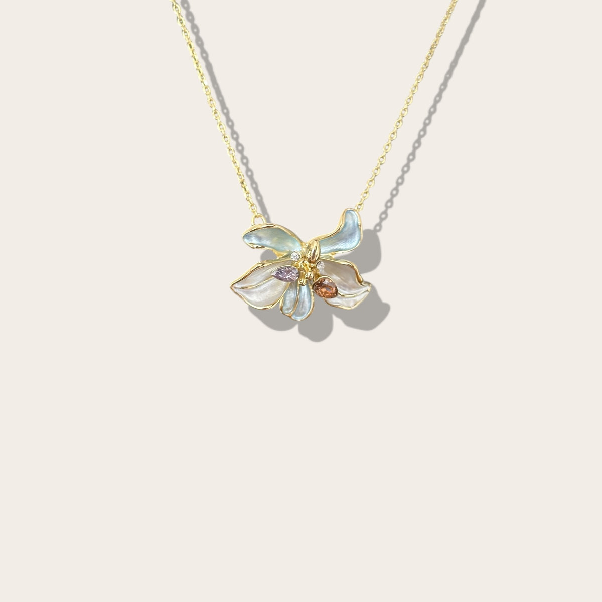 Cielle 14k Rodyum Kaplama Kolye