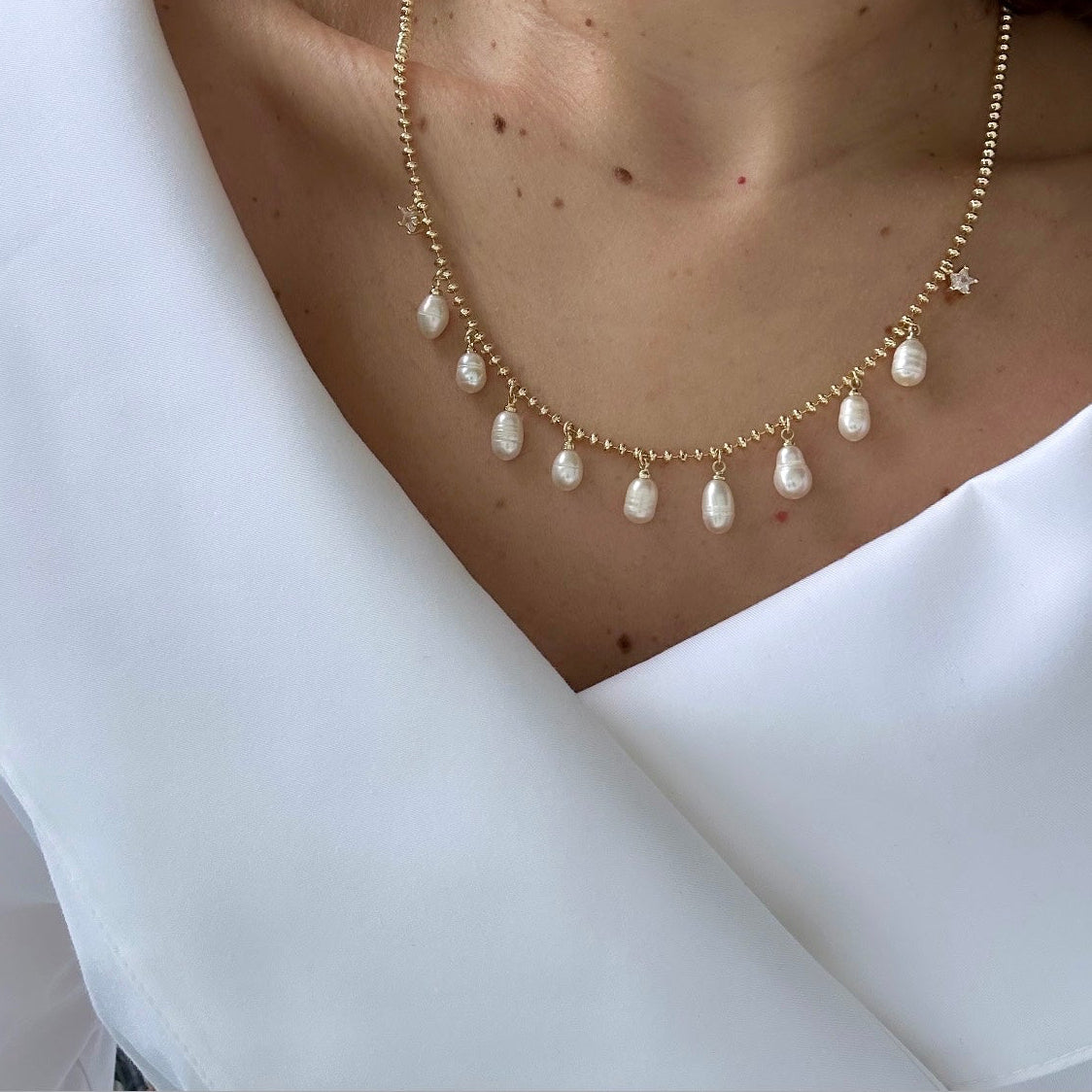 Cossa 14k Color Necklace