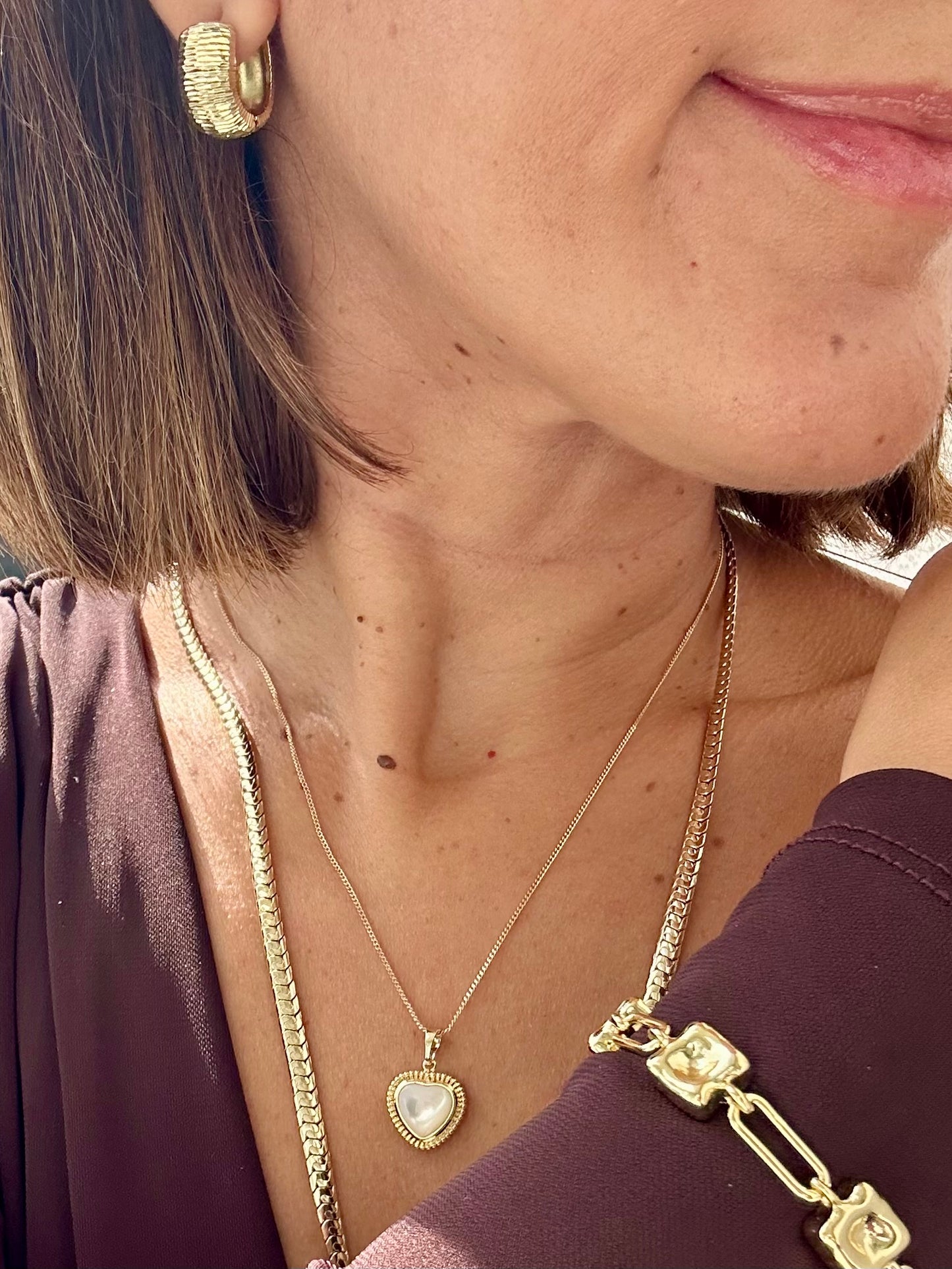 Lovenna 14k Rhodium Plated Necklace