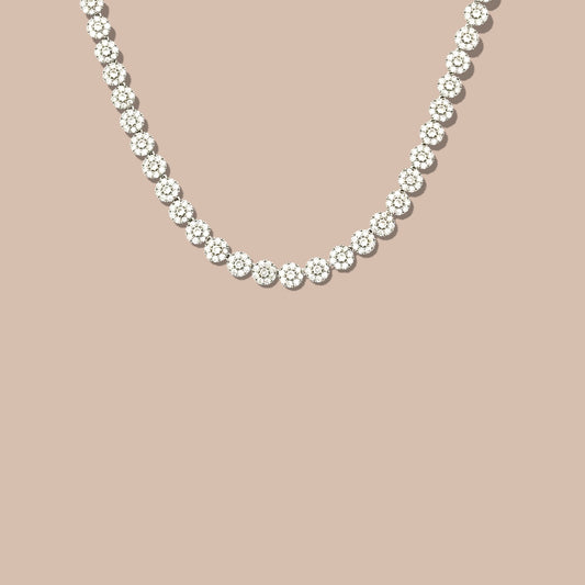 Megi Gümüş Rengi Rodyum Kaplama Kolye