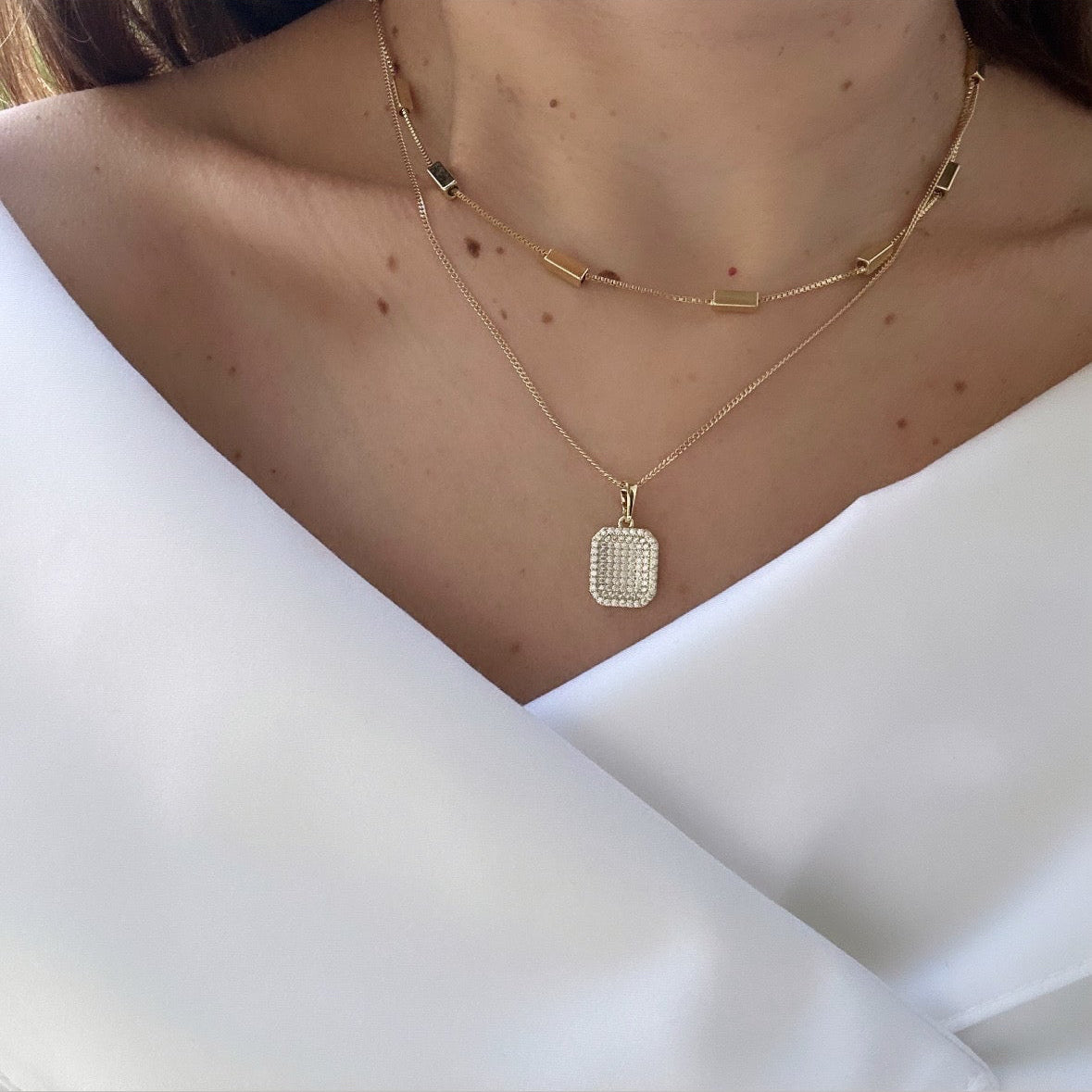Cliss 14k Rengi Rodyum Kaplama Kolye