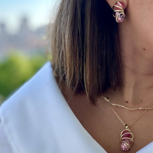 Miragea 14k Rengi Rodyum Kaplama Set