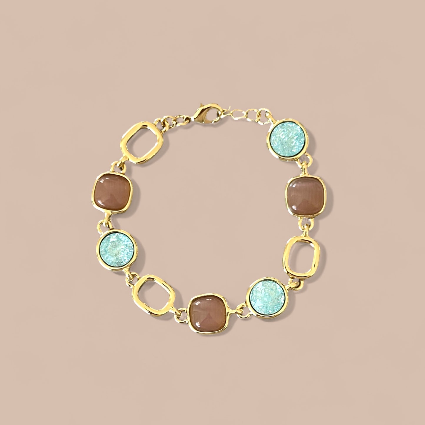 Cherie 14K Rodyum Kaplama Bileklik