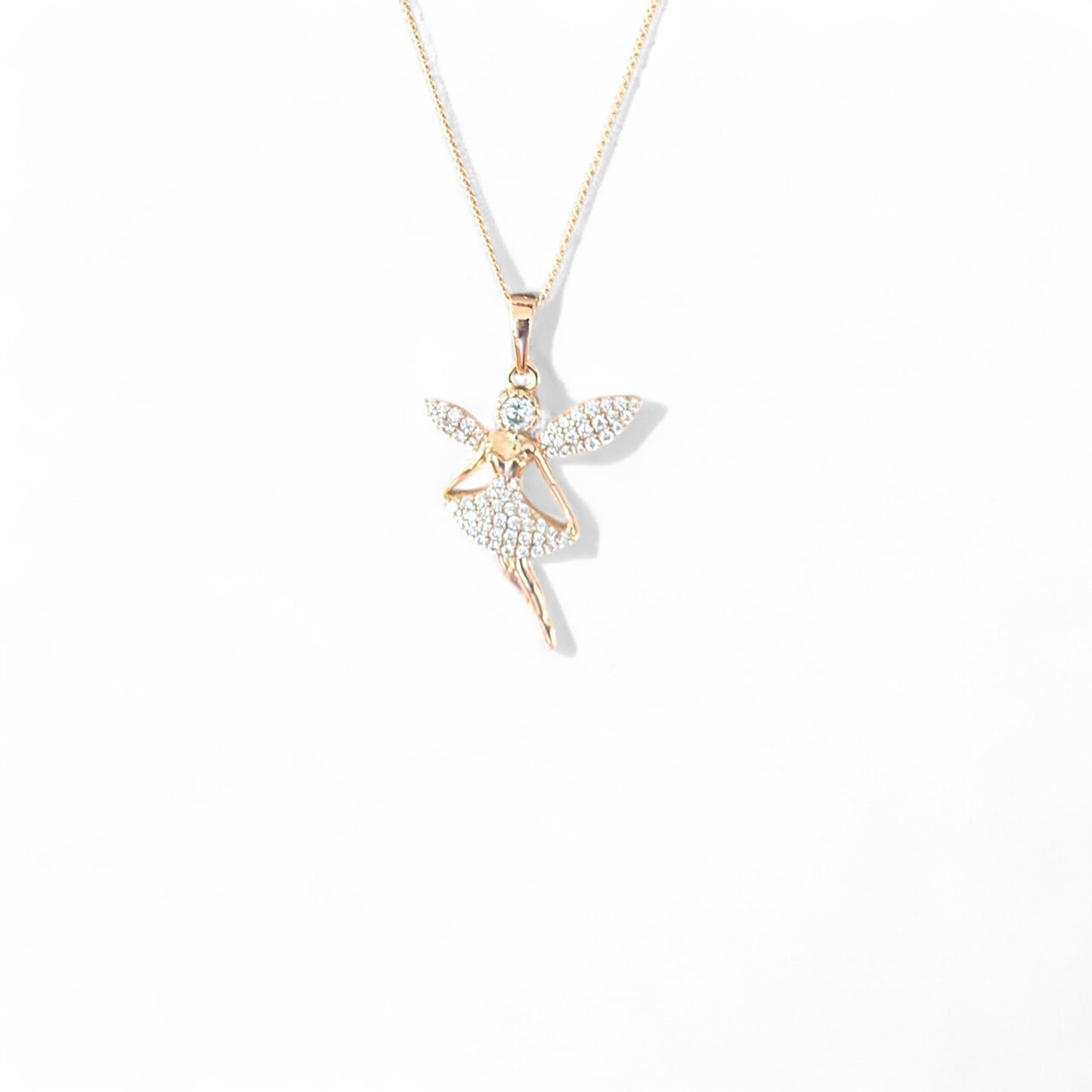 Fairy 18k Rodyum Kaplama Kolye