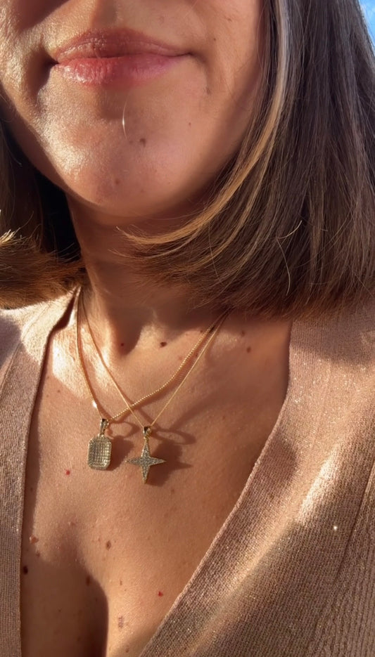 Cliss 14k Rodyum Kaplama Kolye