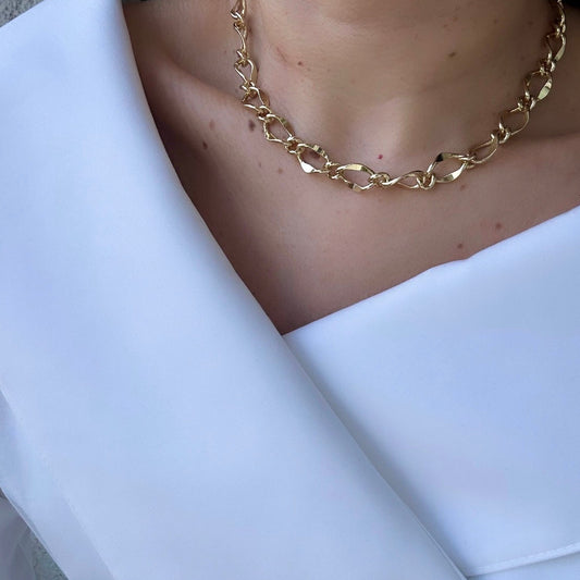 Henna 50 cm 14k Color Rhodium Plated Necklace
