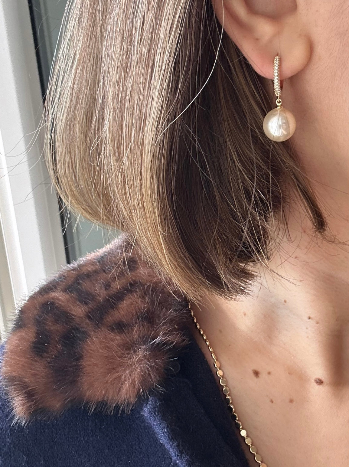 Pinna-s 14k Rhodium Plated Earrings