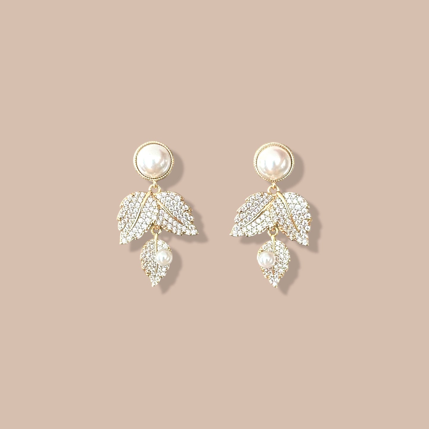 Narella 14k Rengi Rodyum Kaplama Küpe