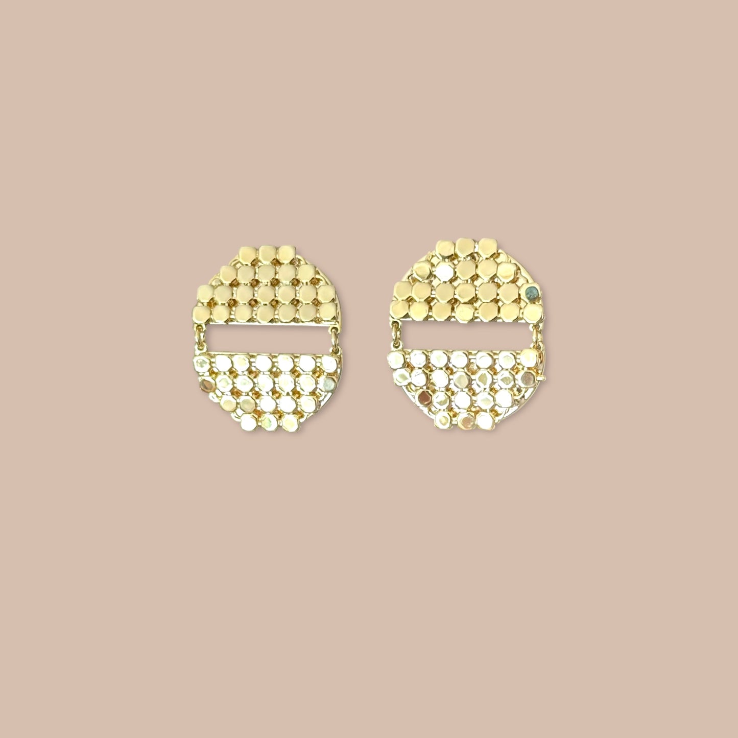 Manny 14k Rhodium Plated Hoop Earrings