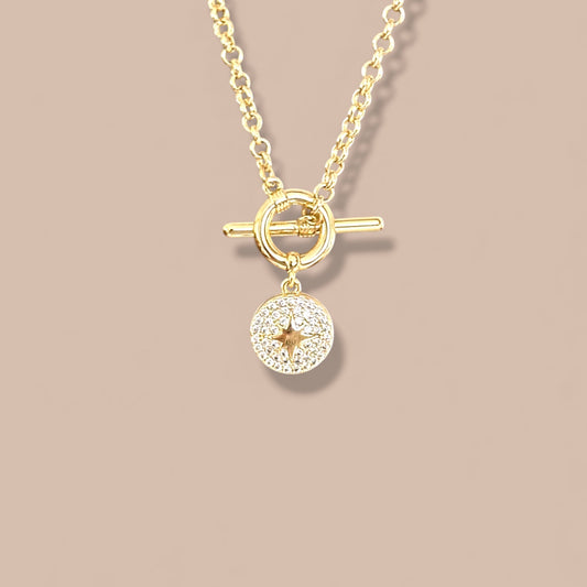 Dolce 14k Rodyum Kaplama Kolye