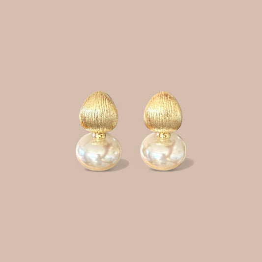 Belle Ame 14k Rengi Rodyum Kaplama Küpe