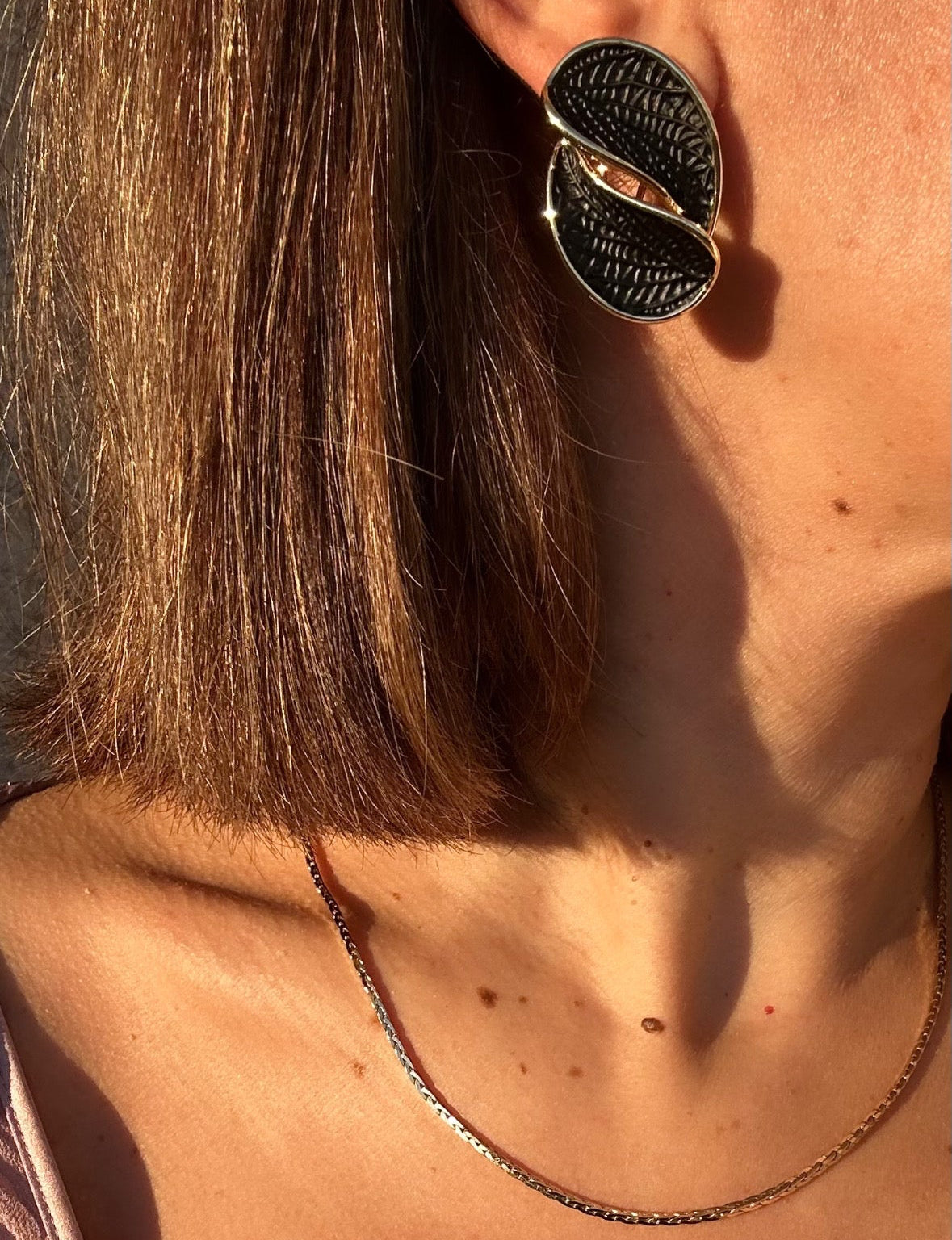 Elise 14k Rengi Rodyum Kaplama Küpe