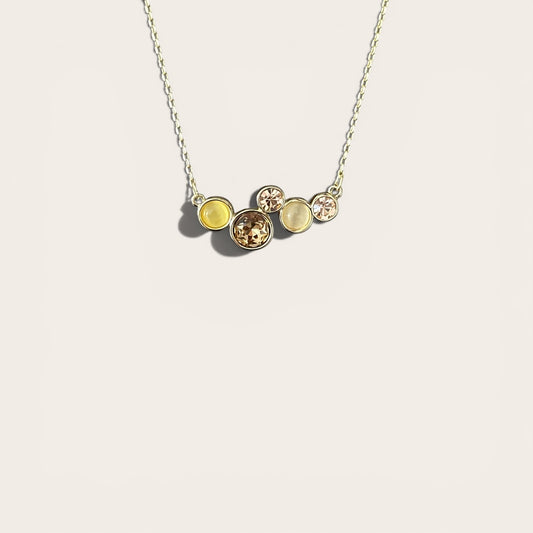 Pearlia 14k Rodyum Kaplama Kolye