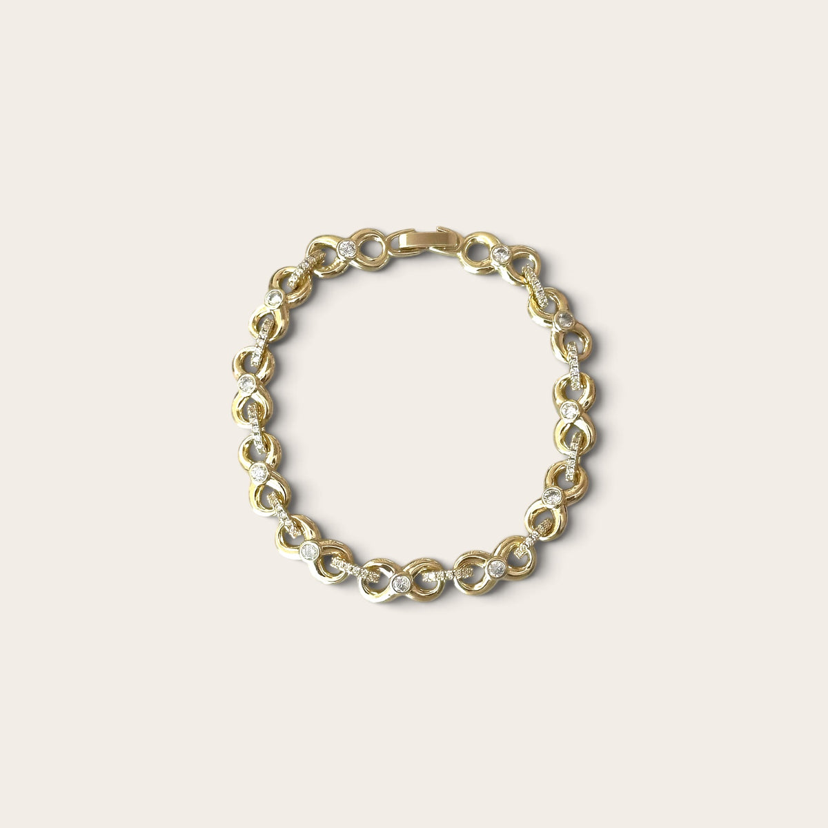 Yella 14K Rengi Rodyum Kaplama Bileklik