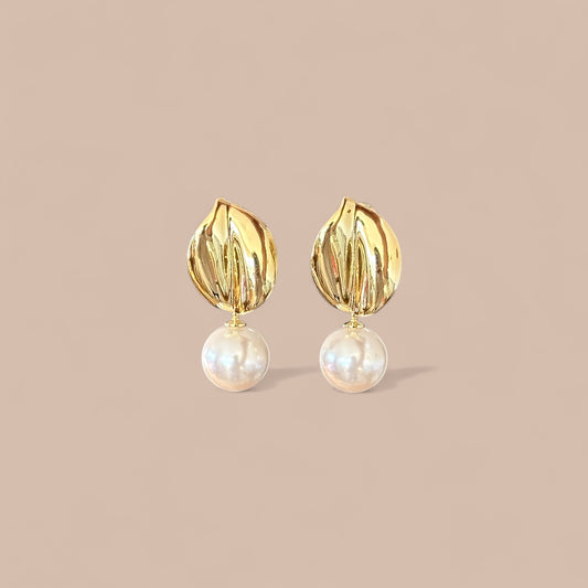 Seraphine 14k Rengi Rodyum Kaplama Küpe