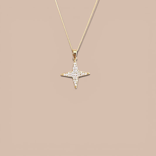 Juno 14k Rodyum Kaplama Kolye