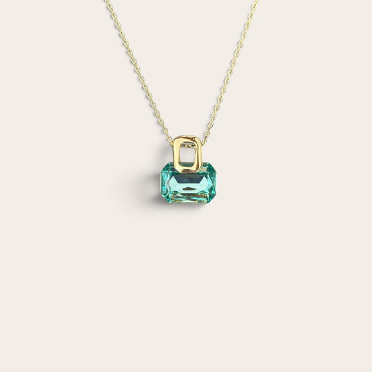 Numa 14k Rodyum Kaplama Kolye