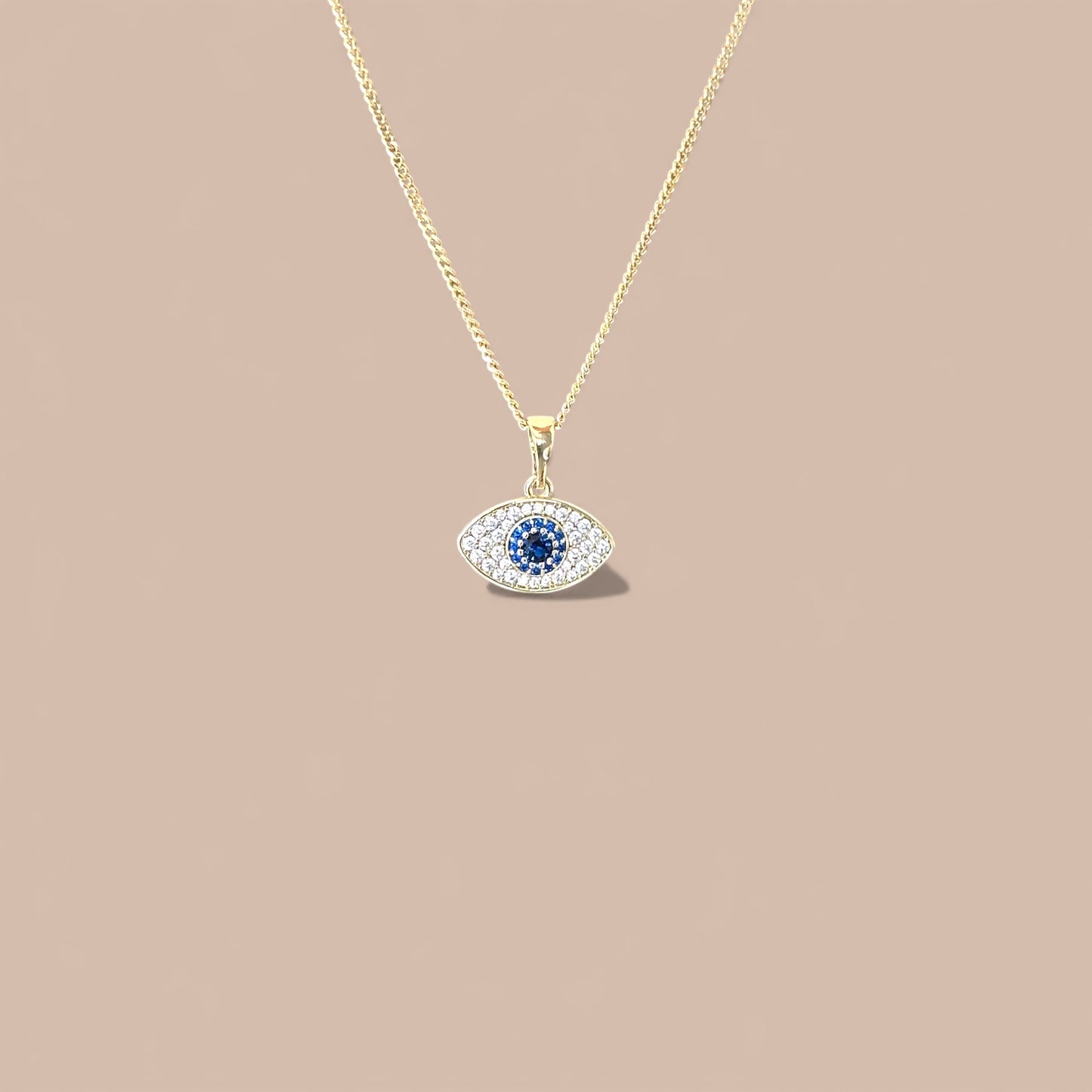 Lume 14k Rodyum Kaplama Kolye